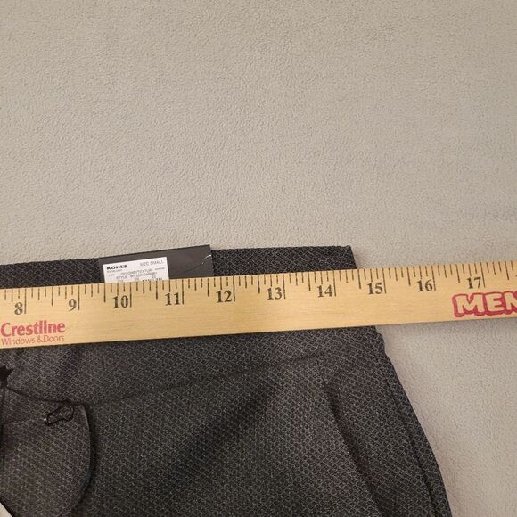 Simply Vera Wang Gray Slim Straight Pants Small Mid Rise - Picture 4 of 9